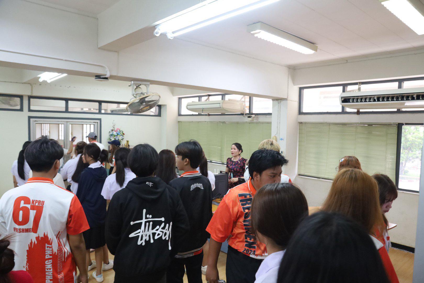 1. ต้อนรับนักศึกษา สาขาวิชานิเทศศาสตร์ สาขาวิชาอุตสาหกรรมการท่องเที่ยว เยี่ยมชมสำนักวิทยบริการและเทคโนโลยีสารสนเทศ