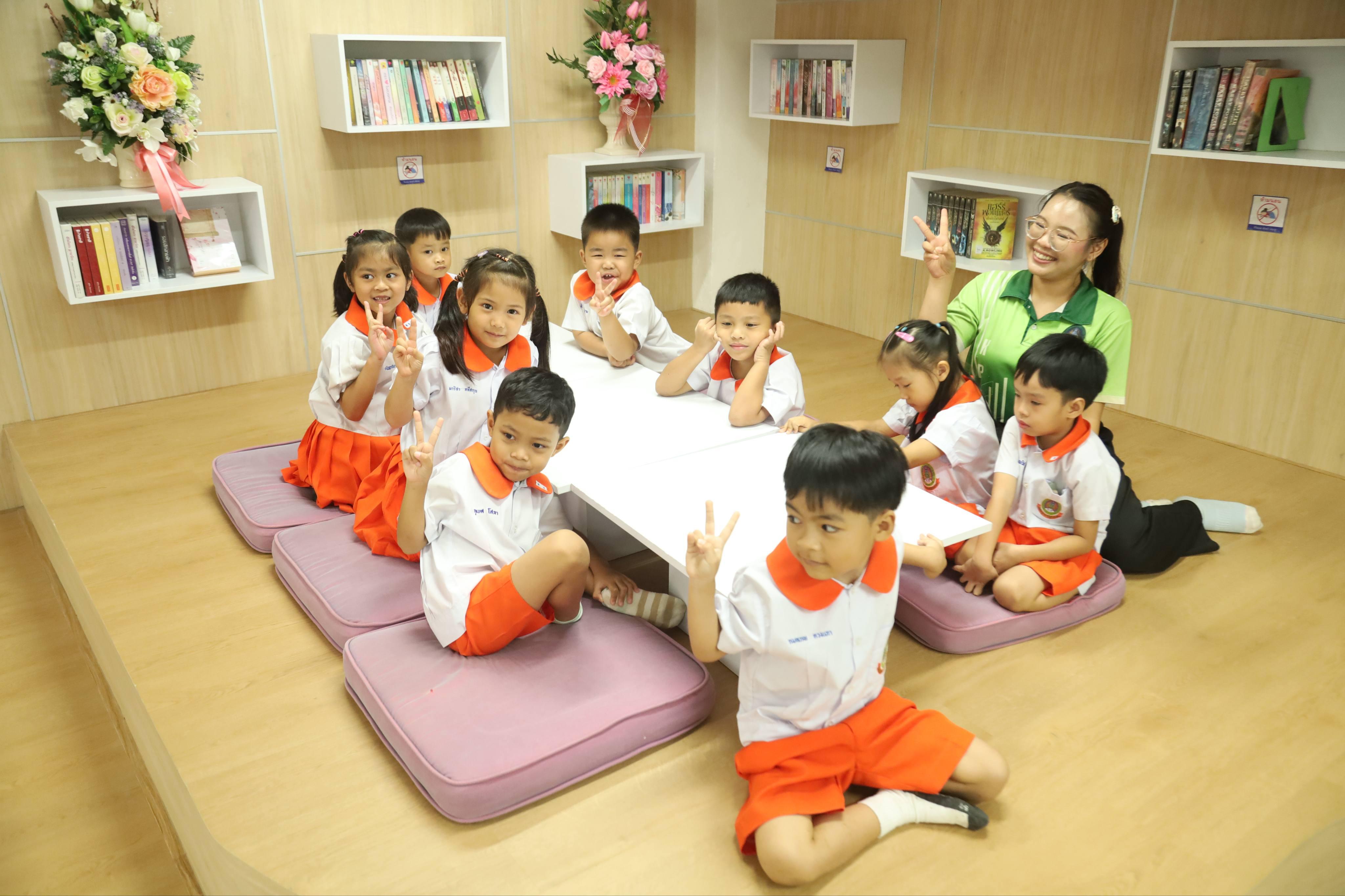 24. กิจกรรมทัวร์ "ห้องสมุด" นักเรียน ระดับชั้นอนุบาล 3 โรงเรียนอนุบาลราชภัฏกำแพงเพชร