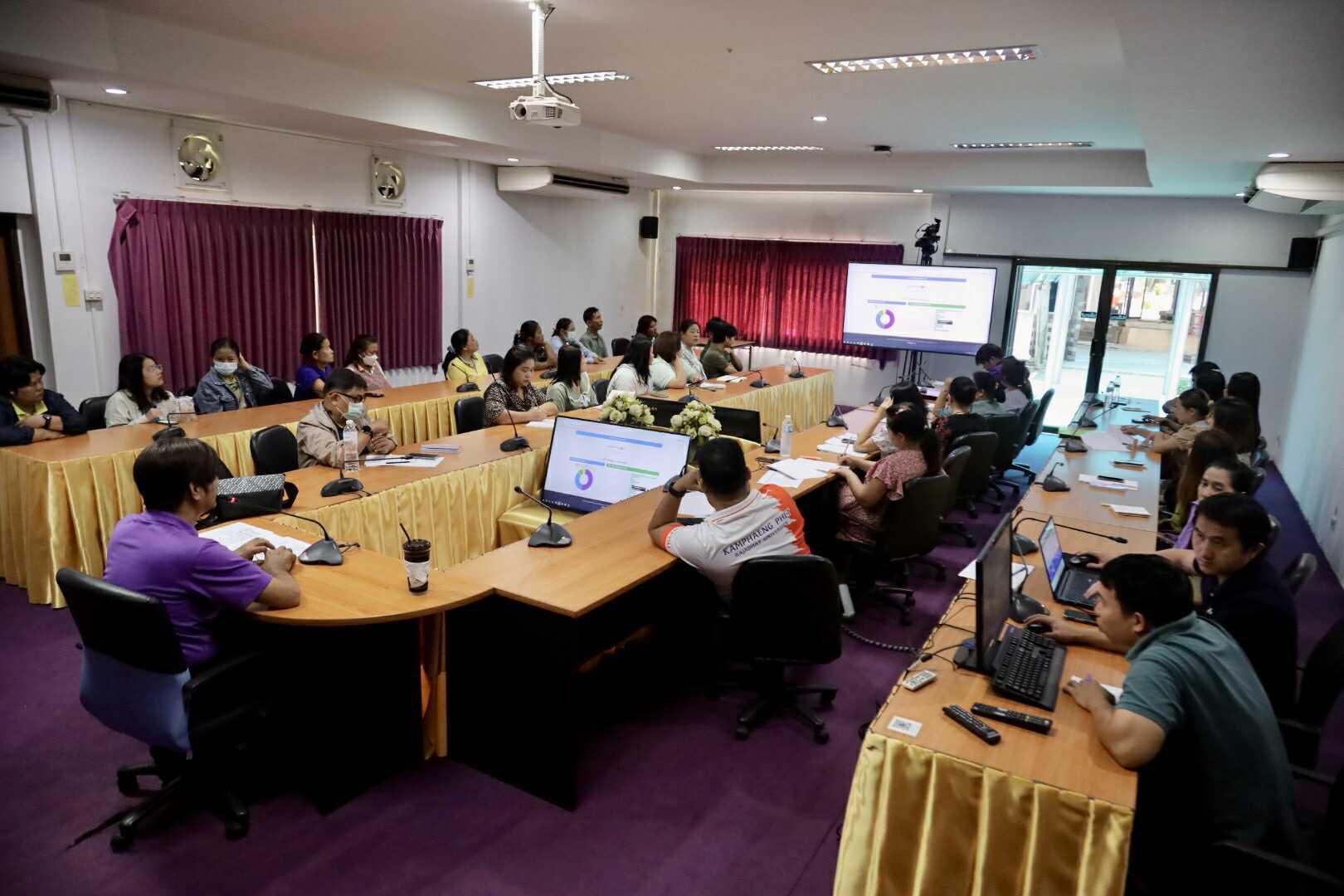16. การประชุมเตรียมความพร้อมจัดงานนิทรรศการวิชาการสำนักวิทยบริการและเทคโนโลยีสารสนเทศ มหาวิทยาลัยราชภัฏกำแพงเพชร  ภายใต้หัวข้อ “การเรียนรู้ไม่หยุดยั้งกับระบบคลังหน่วยกิตด้วย KPRU MOOC”