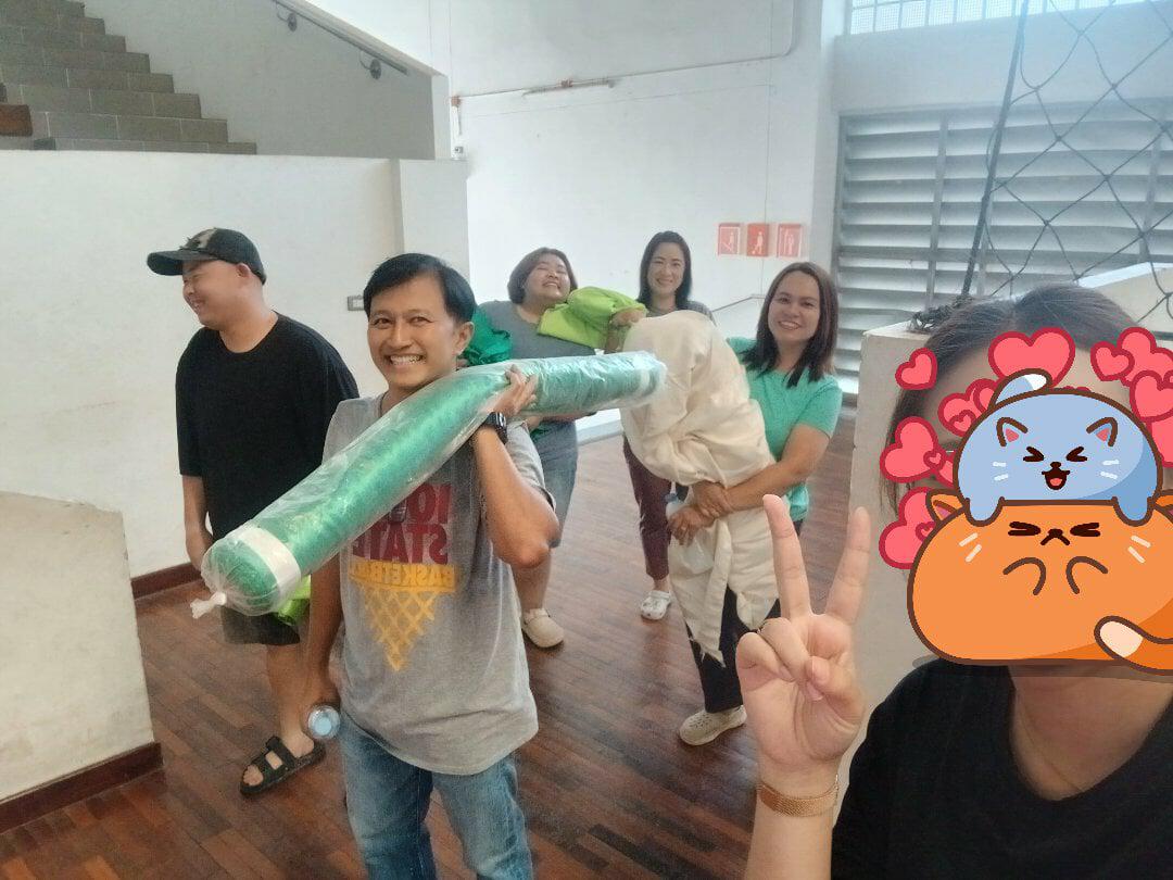 1. บุคลากรสำนักวิทยบริการและเทคโนโลยีสารสนเทศ เตรียมอุปกรณ์ร่วมงานกีฬามหาวิทยาลัยราชภัฏกำแพงเพชร ในวันที่ 29 กันยายน 2568