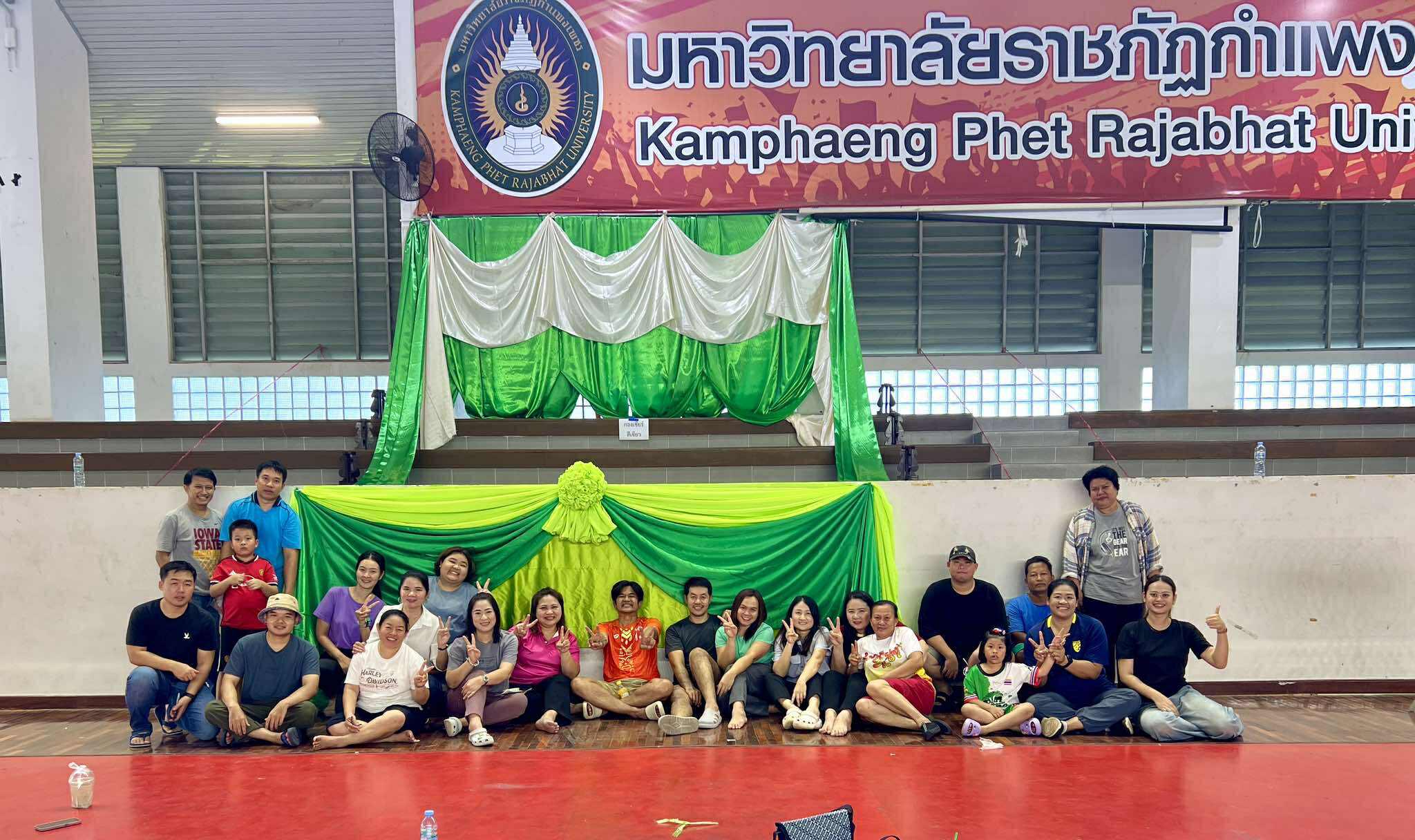 3. บุคลากรสำนักวิทยบริการและเทคโนโลยีสารสนเทศ เตรียมอุปกรณ์ร่วมงานกีฬามหาวิทยาลัยราชภัฏกำแพงเพชร ในวันที่ 29 กันยายน 2568