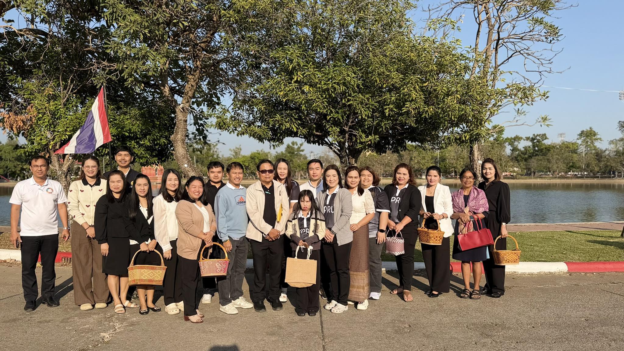 พิธีทำบุญตักบาตรข้าวสารอาหารแห้ง เนื่องในวันขึ้นปีใหม่ 2569