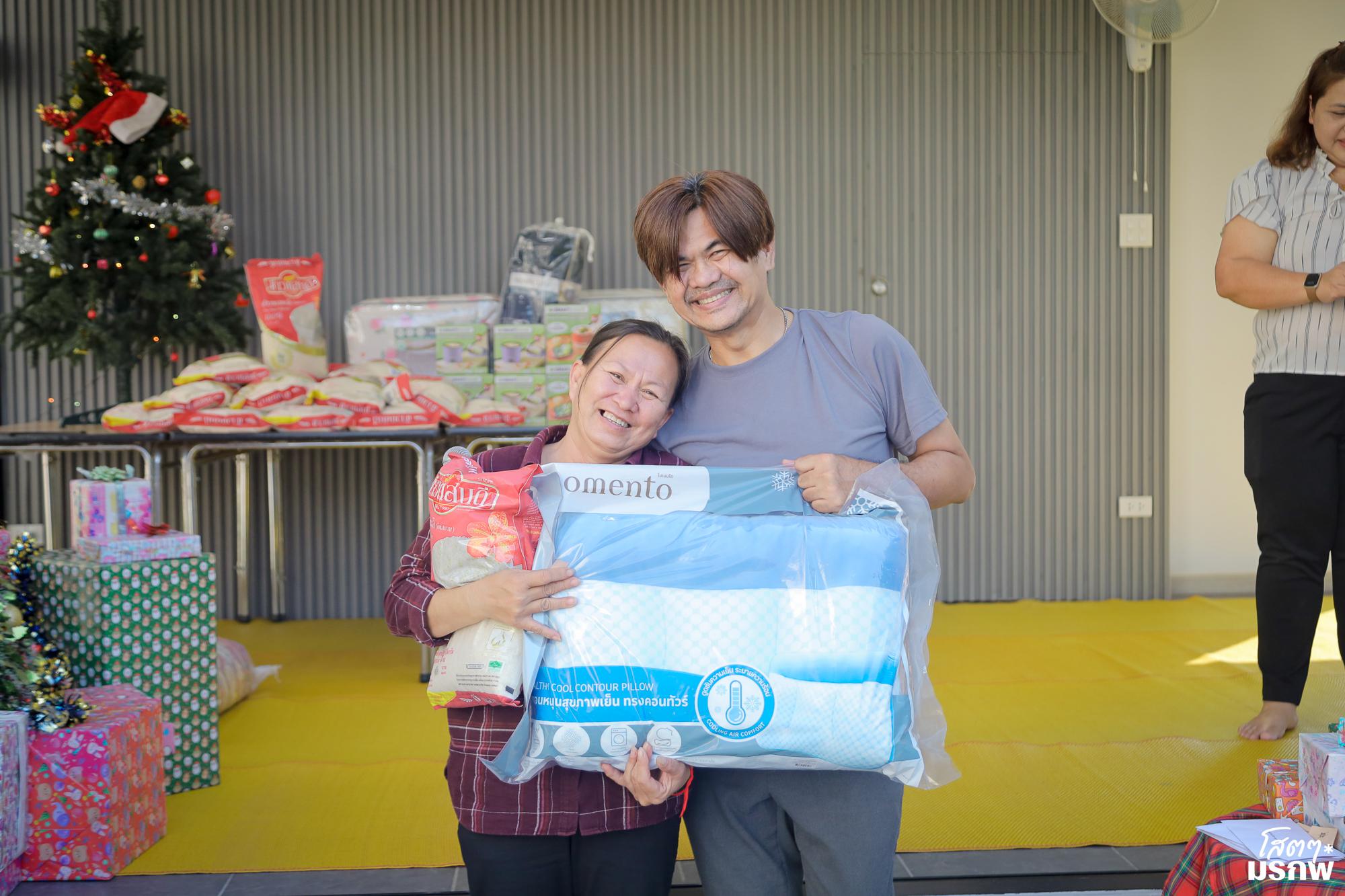 166. ทำบุญตักบาตรข้าวสารอาหารแห้ง เนื่องในวันขึ้นปีใหม่ ประจำปี 2569