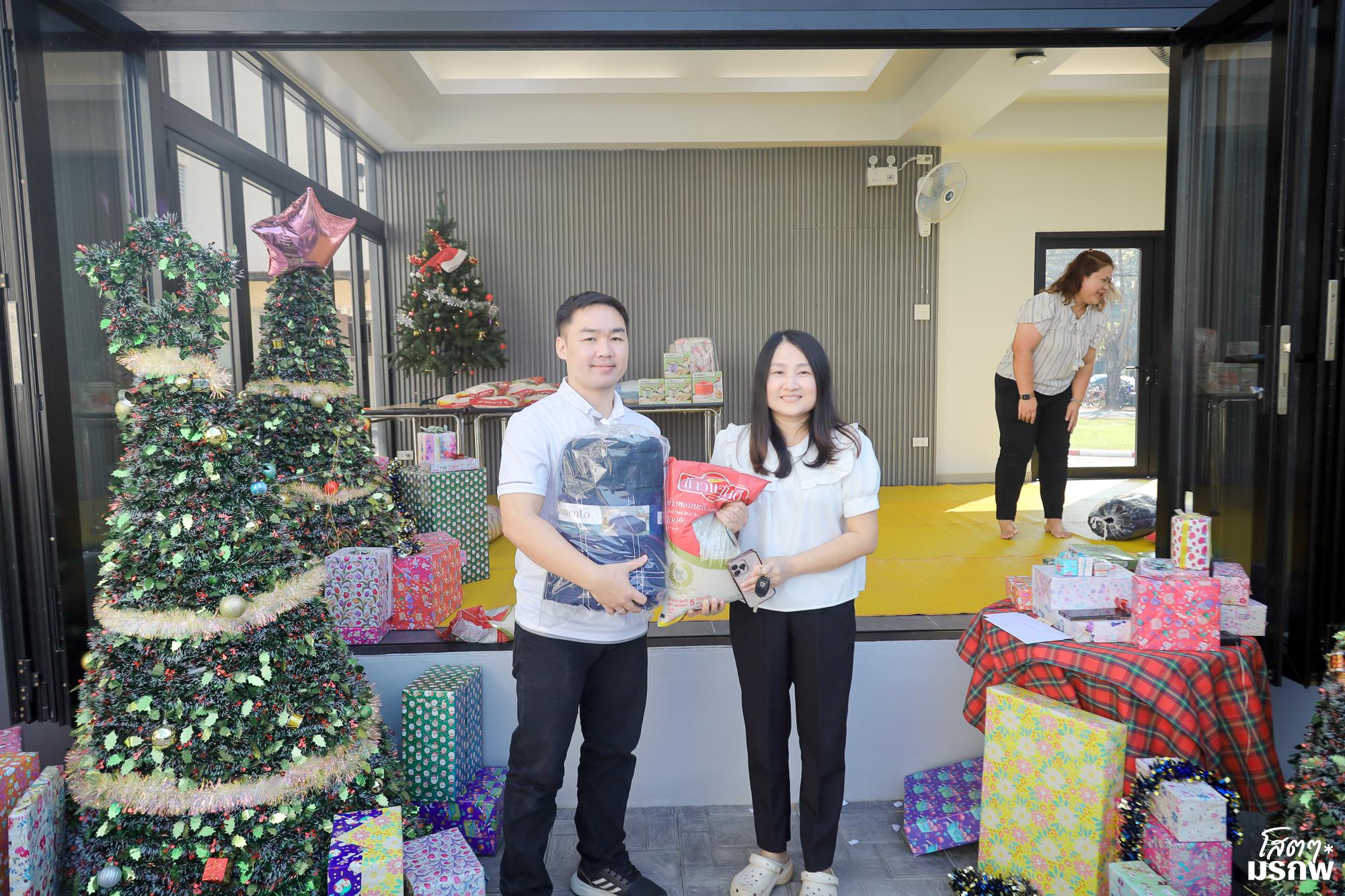 186. ทำบุญตักบาตรข้าวสารอาหารแห้ง เนื่องในวันขึ้นปีใหม่ ประจำปี 2569