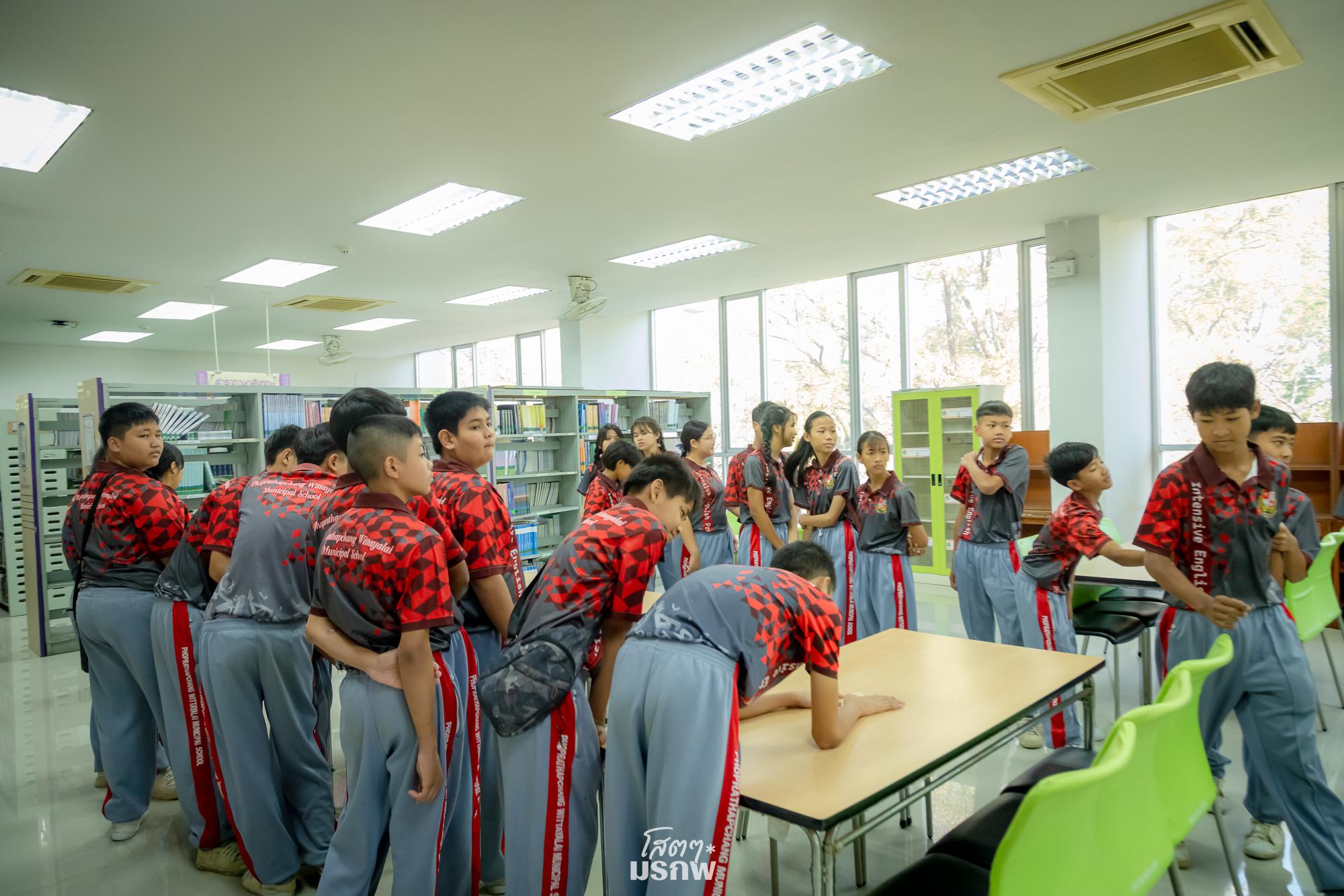 36. ต้อนรับคณะศึกษาดูงานโรงเรียนเทศบาลโพธิ์ประทับช้างวิทยาลัย จังหวัดพิจิตร