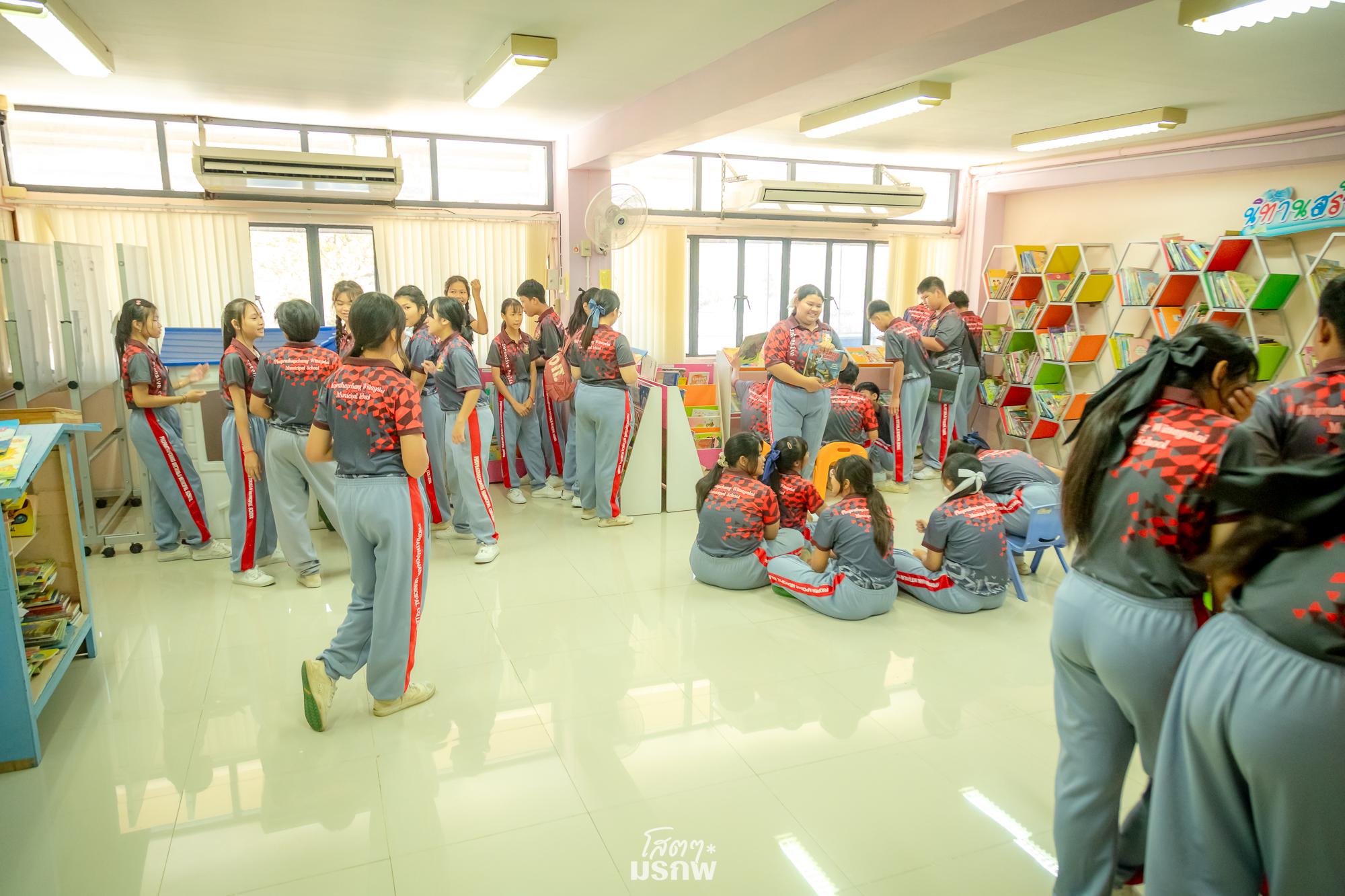 54. ต้อนรับคณะศึกษาดูงานโรงเรียนเทศบาลโพธิ์ประทับช้างวิทยาลัย จังหวัดพิจิตร