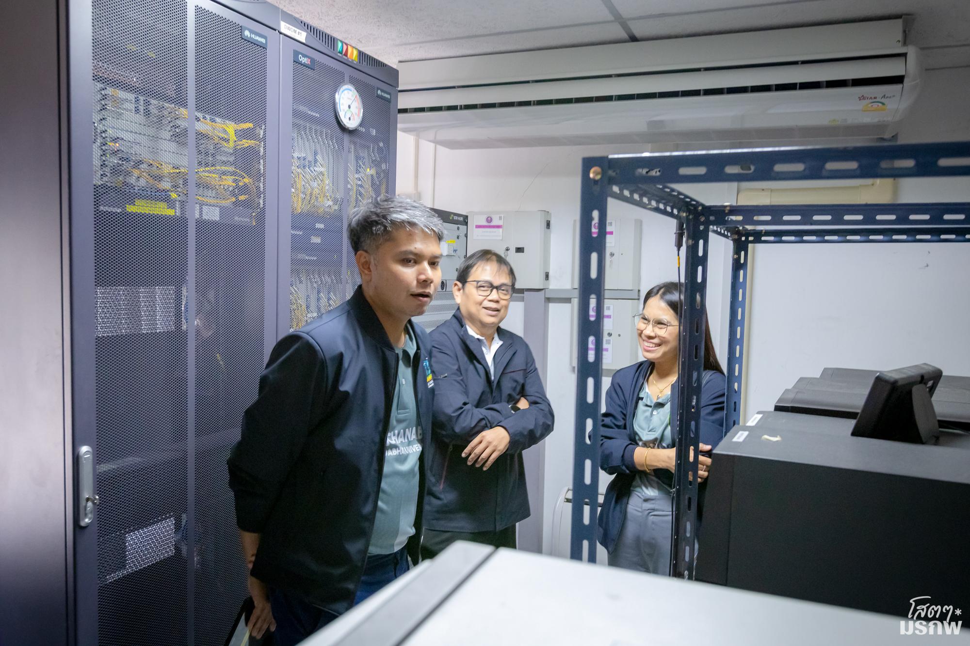 42. ต้อนรับคณะศึกษาดูงานสำนักวิทยบริการและเทคโนโลยีสารสนเทศ มหาวิทยาลัยราชภัฏกาญจนบุรี