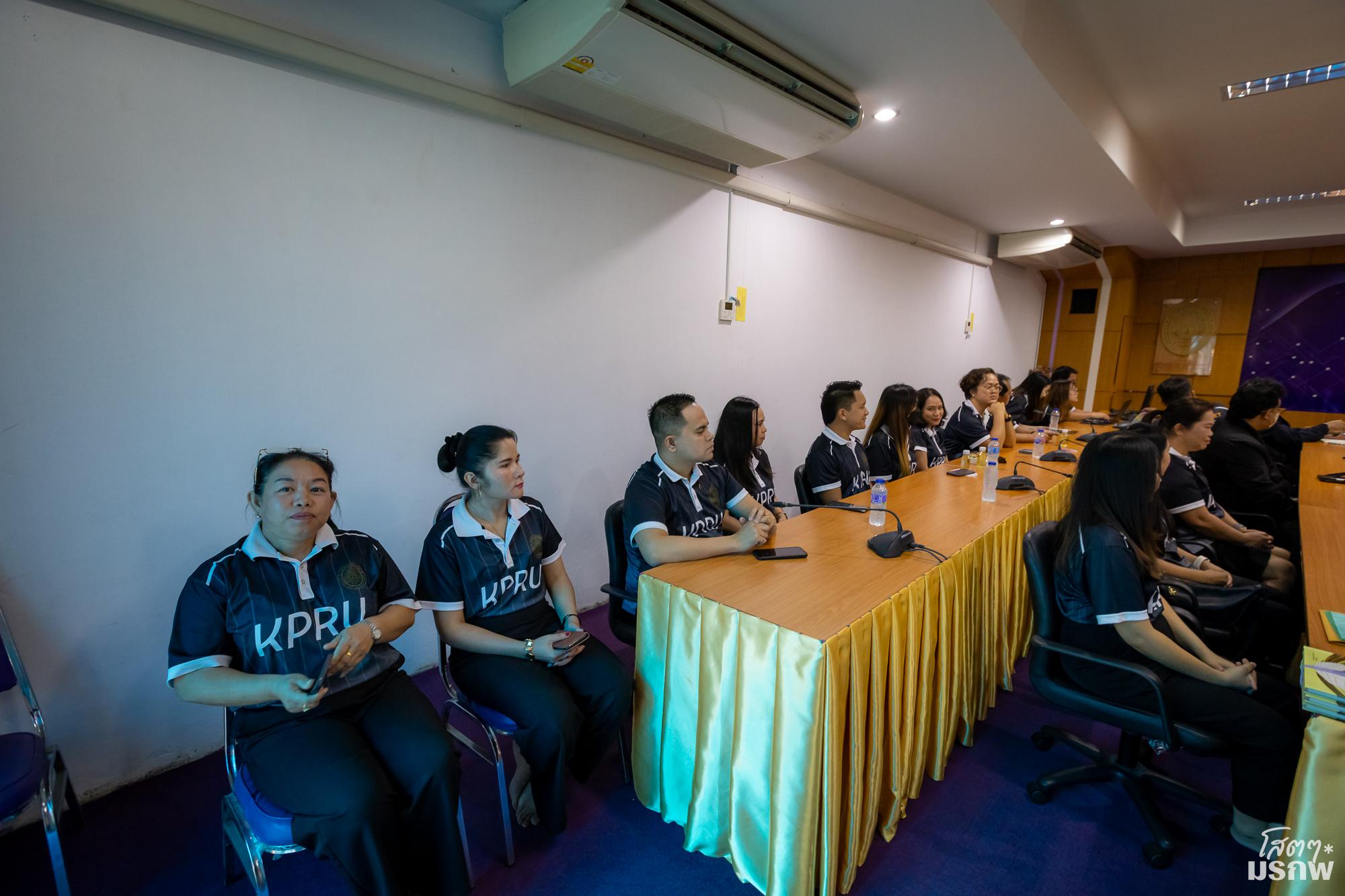 54. ต้อนรับคณะศึกษาดูงานสำนักวิทยบริการและเทคโนโลยีสารสนเทศ มหาวิทยาลัยราชภัฏกาญจนบุรี