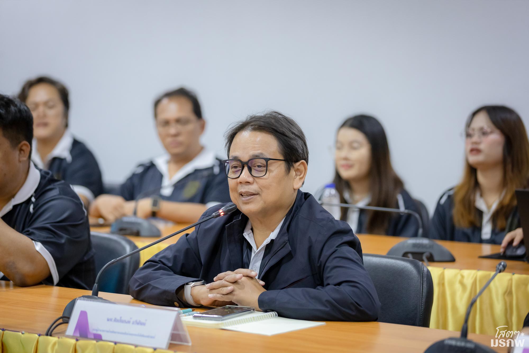 57. ต้อนรับคณะศึกษาดูงานสำนักวิทยบริการและเทคโนโลยีสารสนเทศ มหาวิทยาลัยราชภัฏกาญจนบุรี