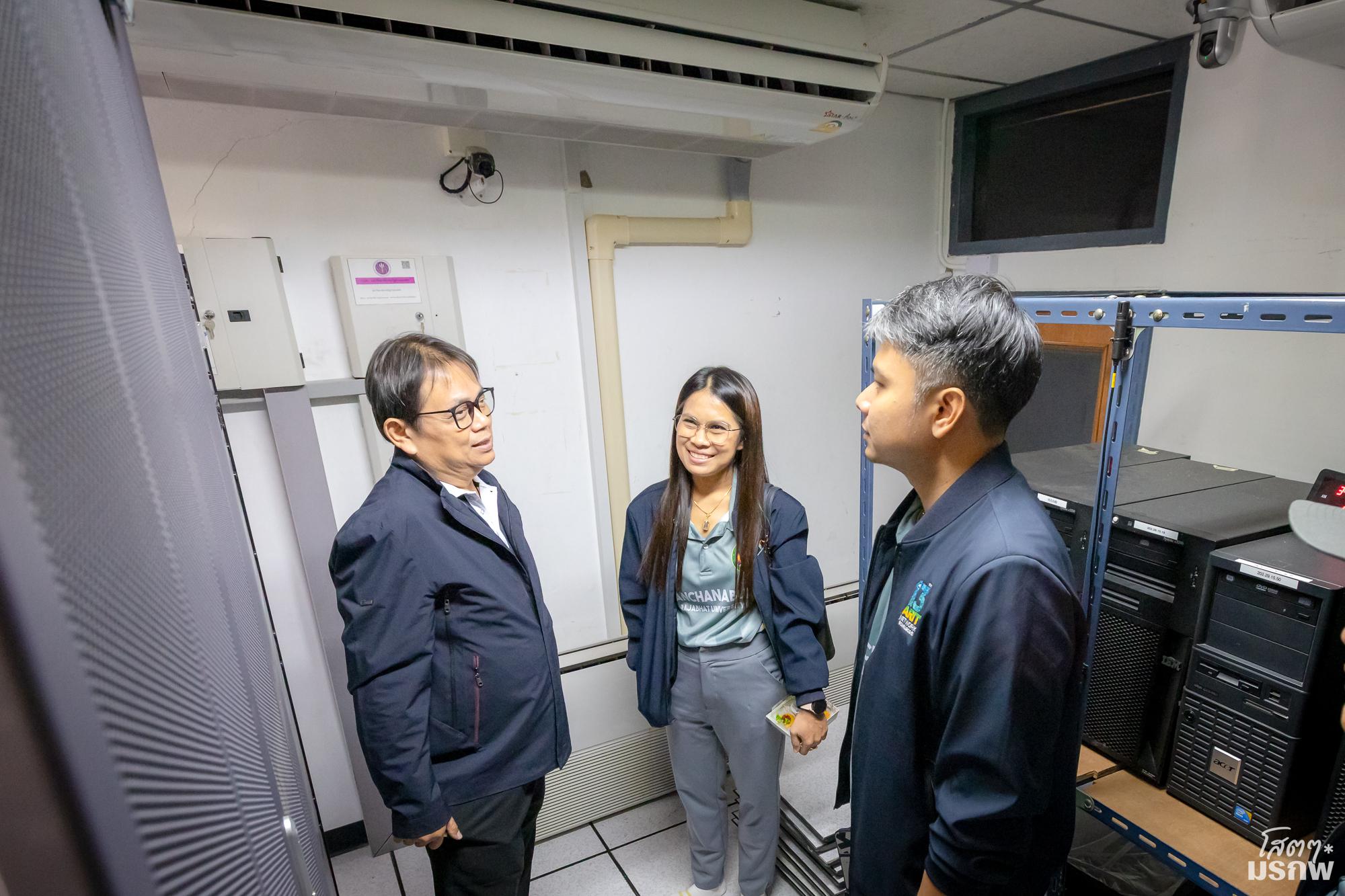 68. ต้อนรับคณะศึกษาดูงานสำนักวิทยบริการและเทคโนโลยีสารสนเทศ มหาวิทยาลัยราชภัฏกาญจนบุรี