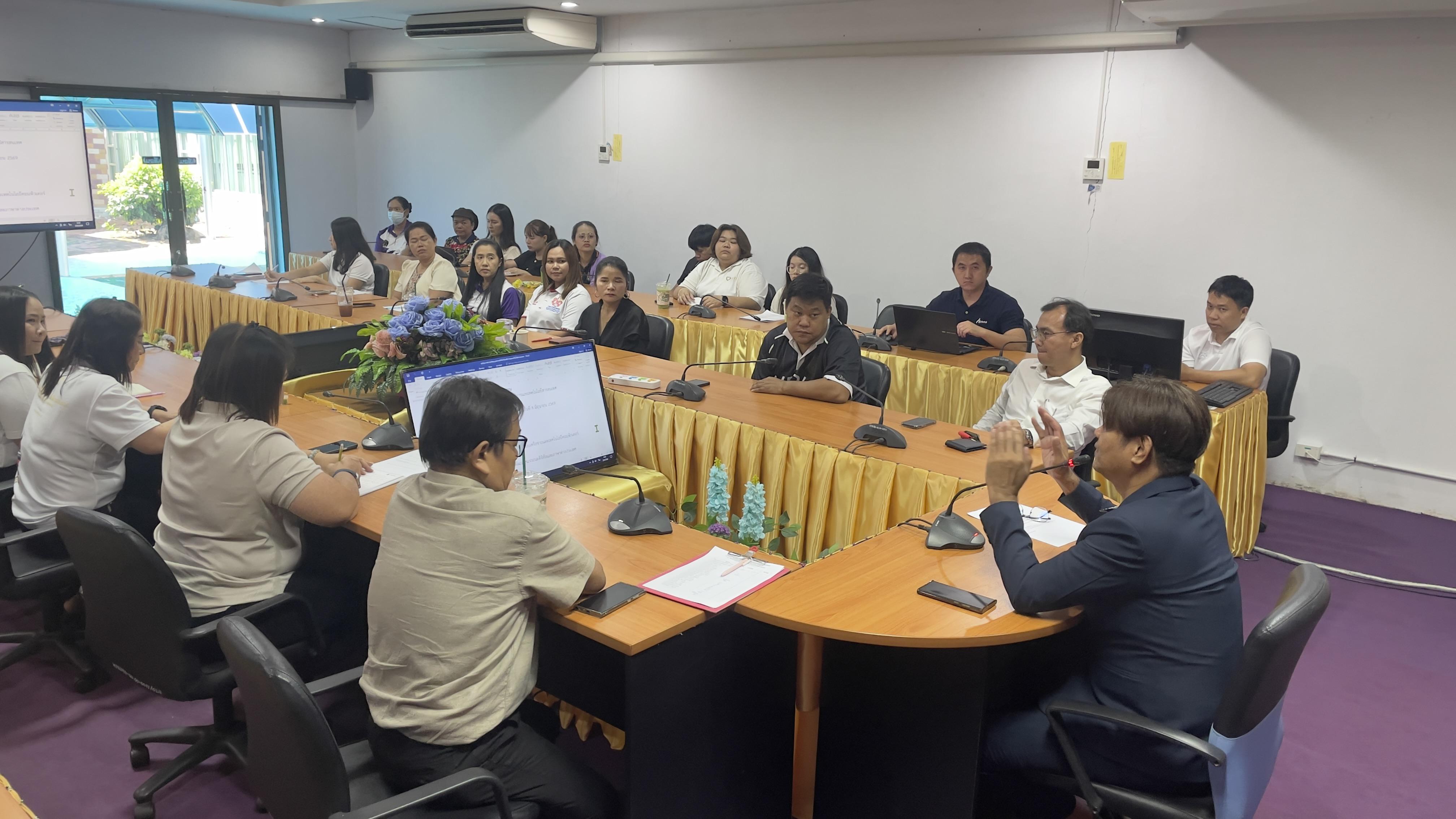 4. วันที่ 2 มิถุนายน 2569 การประชุมบุคลากรสำนักวิทยบริการและเทคโนโลยีสารสนเทศ