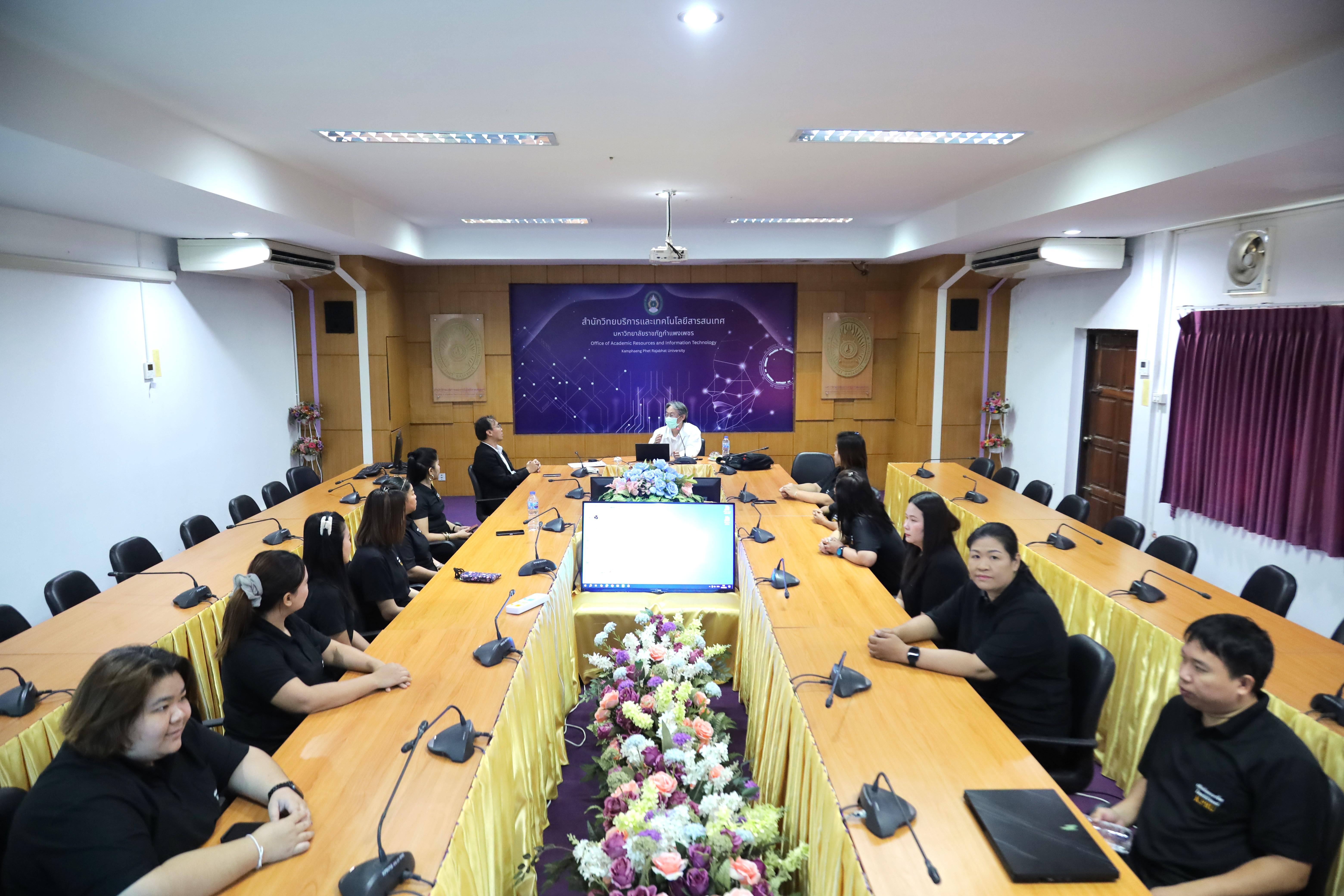 2. วันที่ 19 มิถุนายน 2569 รับการตรวจประเมินรับรองคุณภาพ ISO9001:2015 งานบริการสารสนเทศ