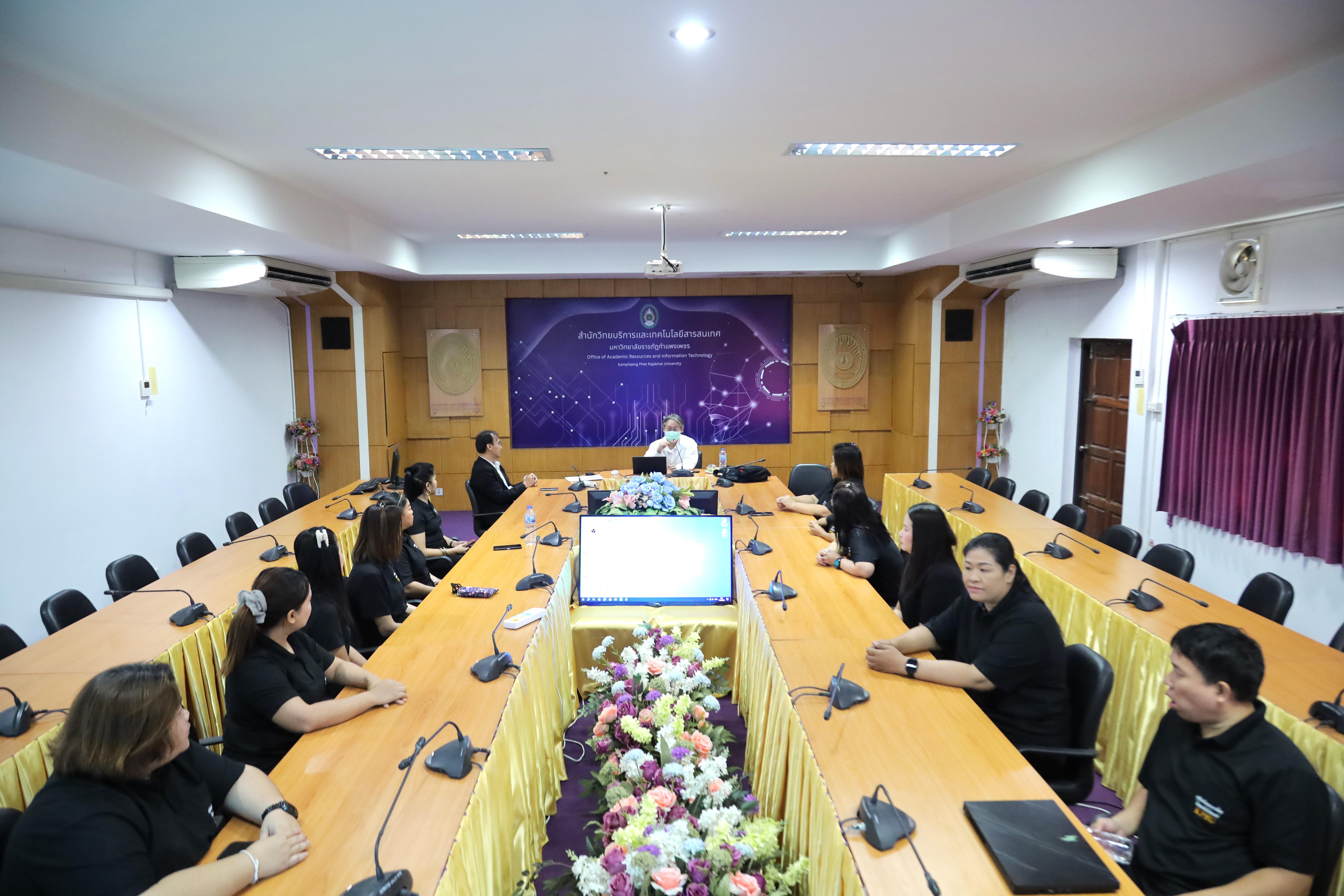 3. วันที่ 19 มิถุนายน 2569 รับการตรวจประเมินรับรองคุณภาพ ISO9001:2015 งานบริการสารสนเทศ