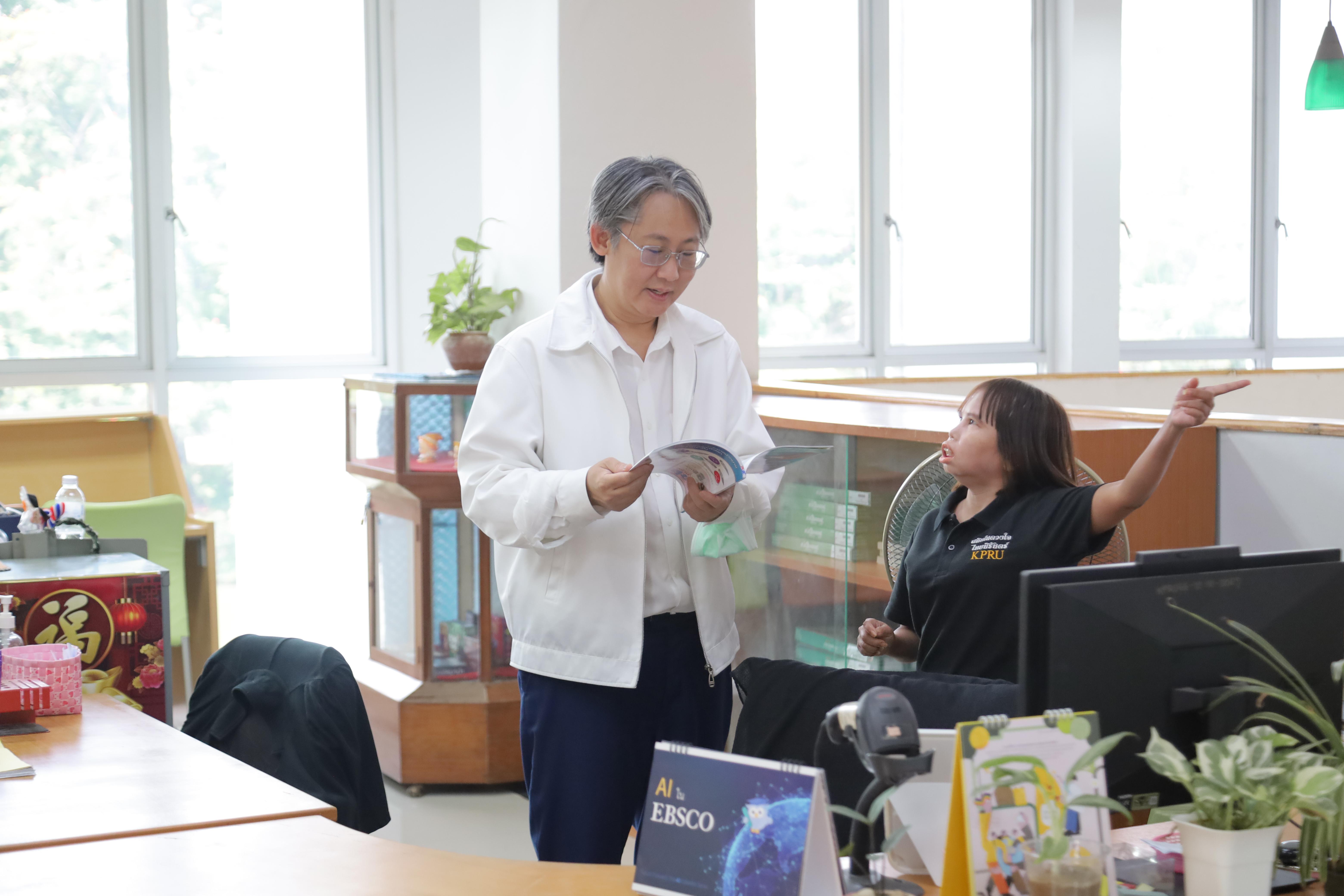26. วันที่ 19 มิถุนายน 2569 รับการตรวจประเมินรับรองคุณภาพ ISO9001:2015 งานบริการสารสนเทศ