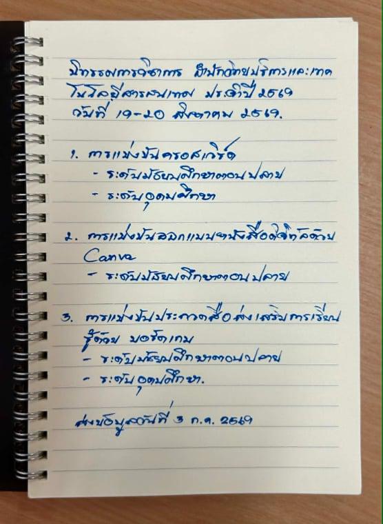 4. ประชุมเตรียมความพร้อมงานนิทรรศการสัปดาห์ห้องสมุด วันที่ 30 มิถุนายน 2569