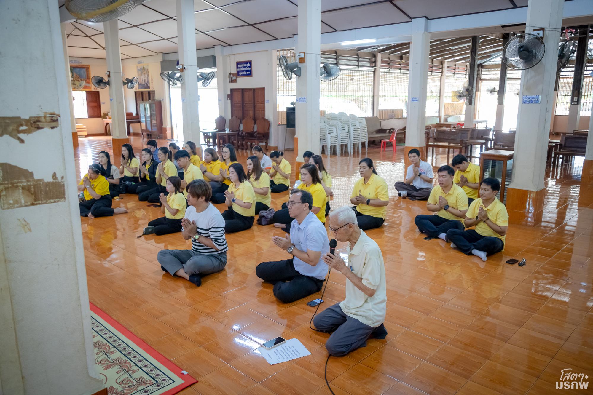 36. กิจกรรมถวายเทียนพรรษา ผ้าอาบน้ำน้ำฝน พร้อมถวายผ้าป่า เนื่องในวันอาสาฬหบูชา และเข้าพรรษา