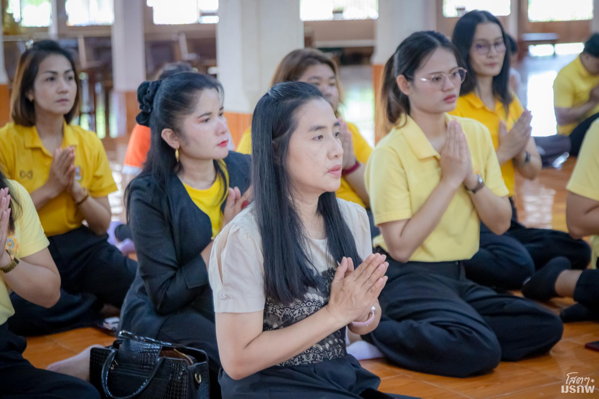 45. กิจกรรมถวายเทียนพรรษา ผ้าอาบน้ำน้ำฝน พร้อมถวายผ้าป่า เนื่องในวันอาสาฬหบูชา และเข้าพรรษา