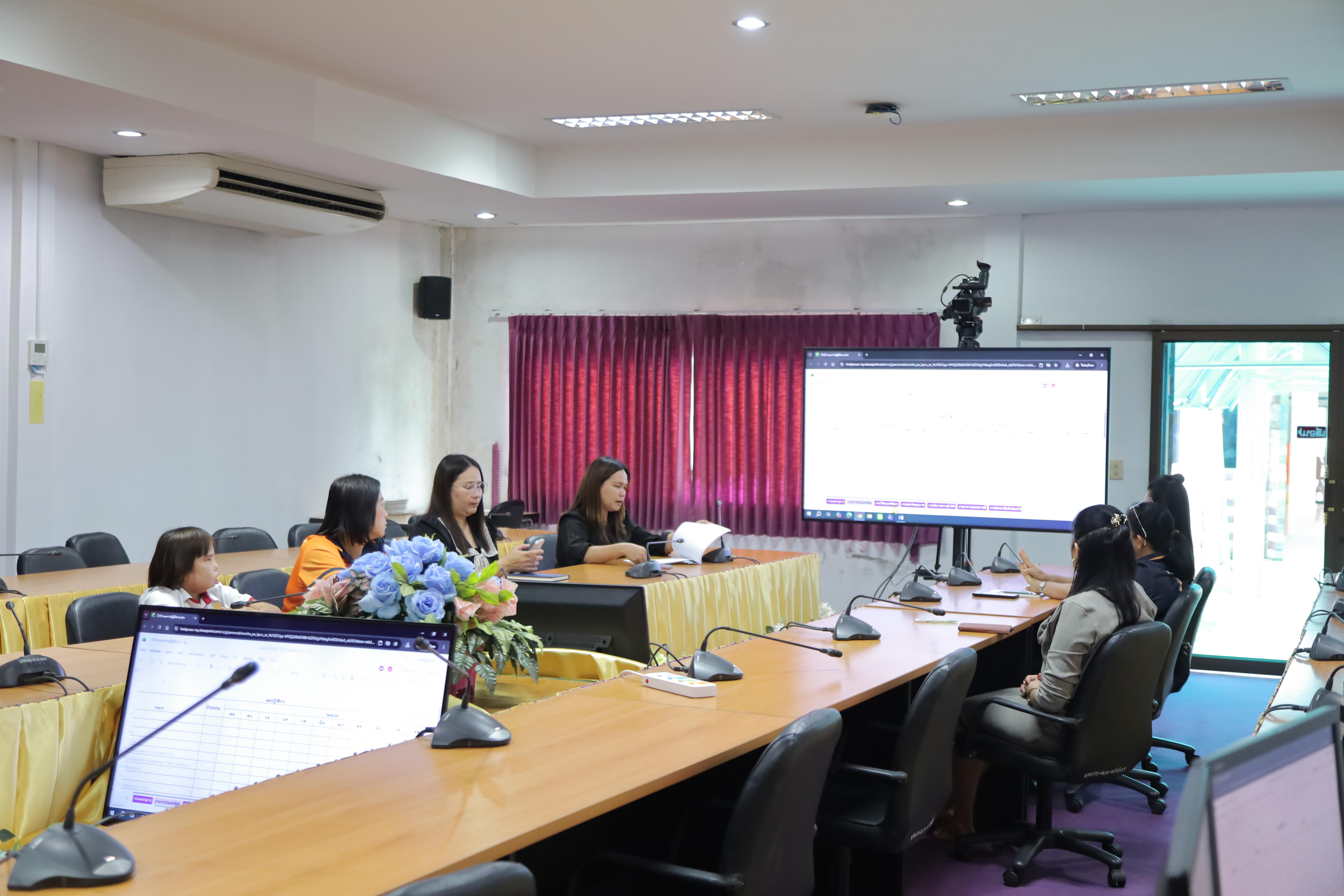 วันที่ 14 สิงหาคม 2569 การประชุมบุคลากร งานห้องสมุดสำนักวิทยบริการและเทคโนโลยีสารสนเทศ