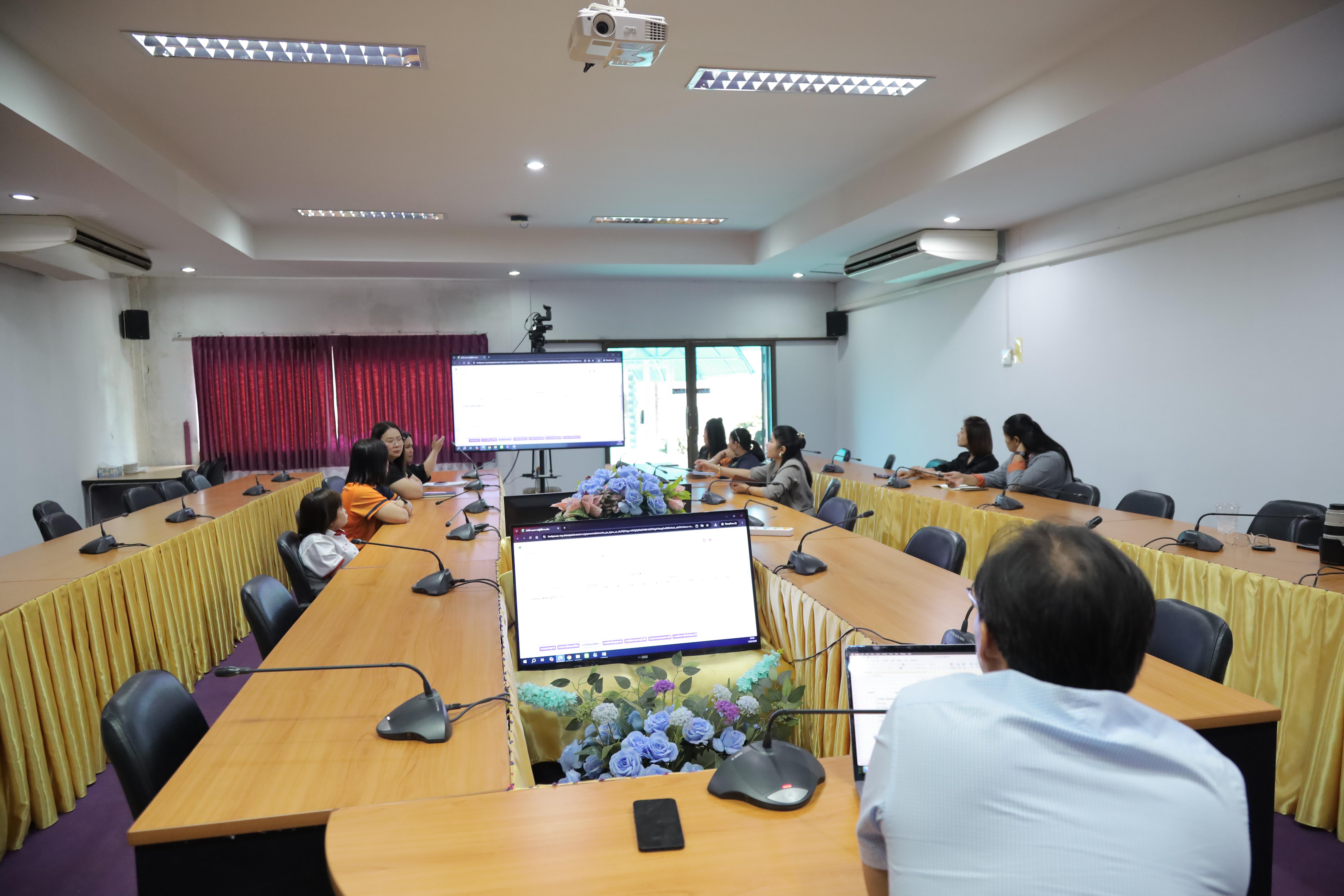 วันที่ 14 สิงหาคม 2569 การประชุมบุคลากร งานห้องสมุดสำนักวิทยบริการและเทคโนโลยีสารสนเทศ