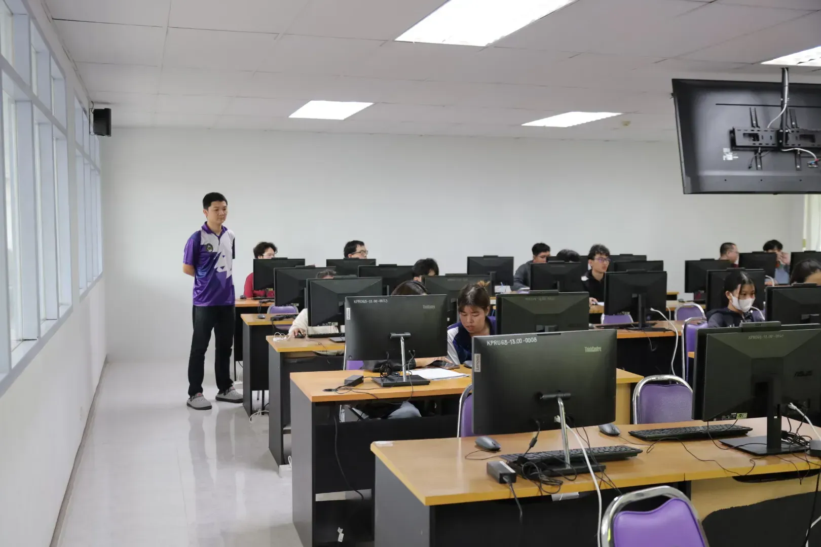 136. ภาพบรรยากาศ นิทรรศการวิชาการ สำนักวิทยบริการและเทคโนโลยีสารสนเทศ ประจำปี 2569