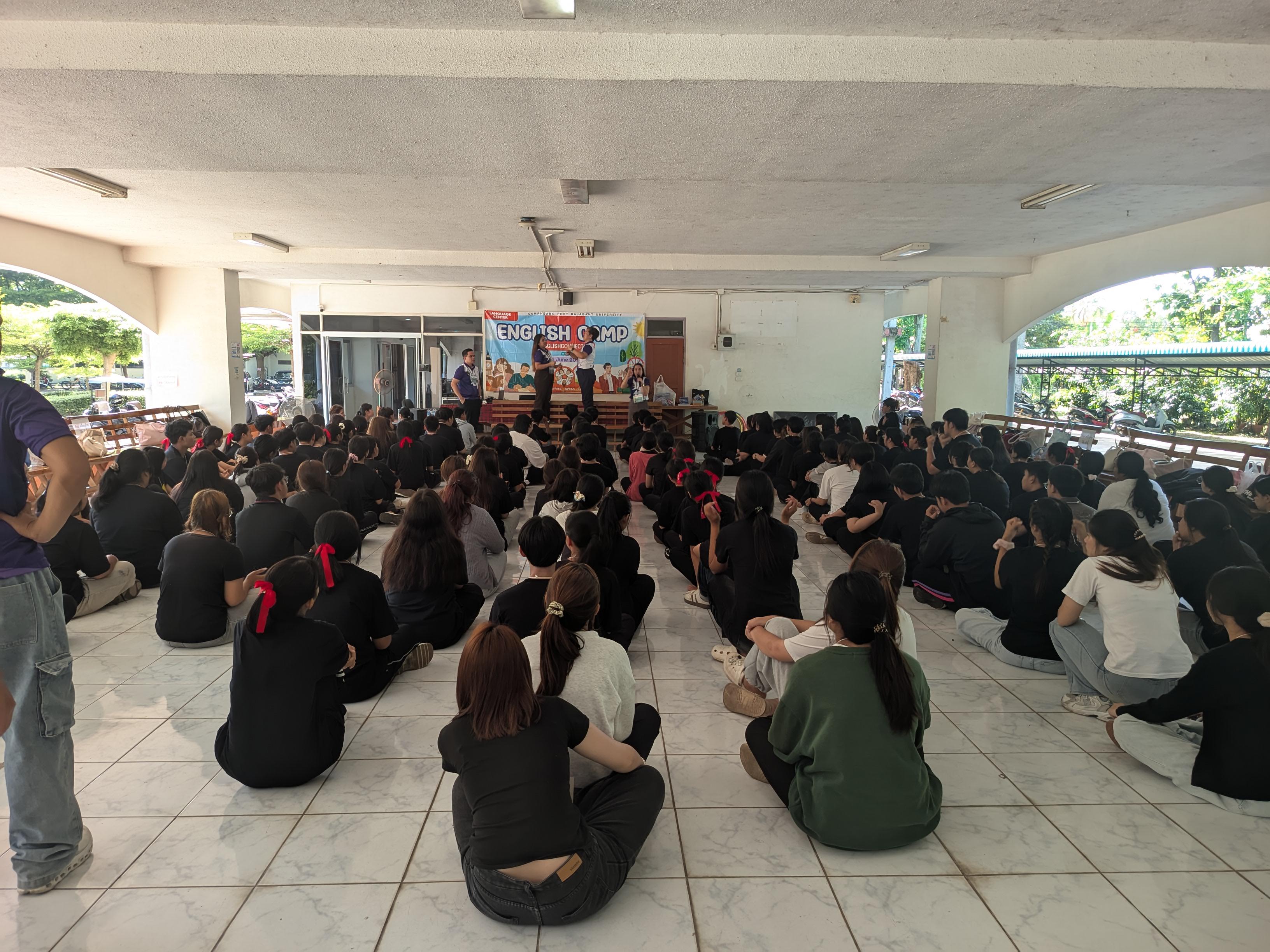 29. ค่ายพัฒนาทักษะภาษาอังกฤษสำหรับนักศึกษา (ครั้งที่ 1) ภายใต้โครงการพัฒนาสมรรถนะดิจิทัลและภาษาต่างประเทศ