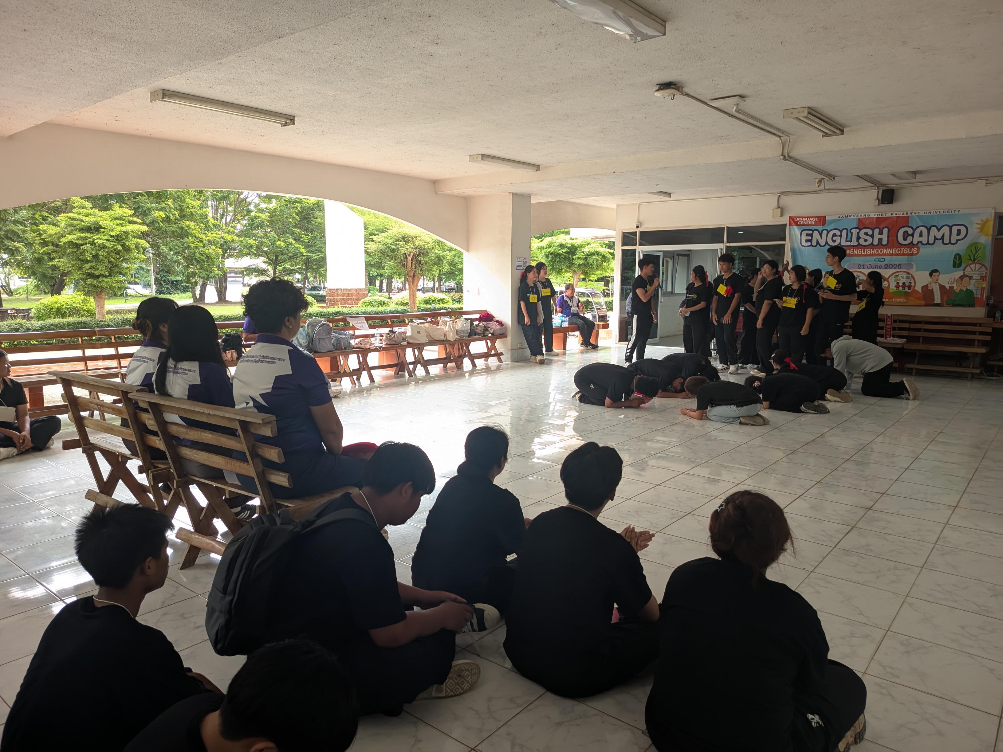 59. ค่ายพัฒนาทักษะภาษาอังกฤษสำหรับนักศึกษา (ครั้งที่ 1) ภายใต้โครงการพัฒนาสมรรถนะดิจิทัลและภาษาต่างประเทศ
