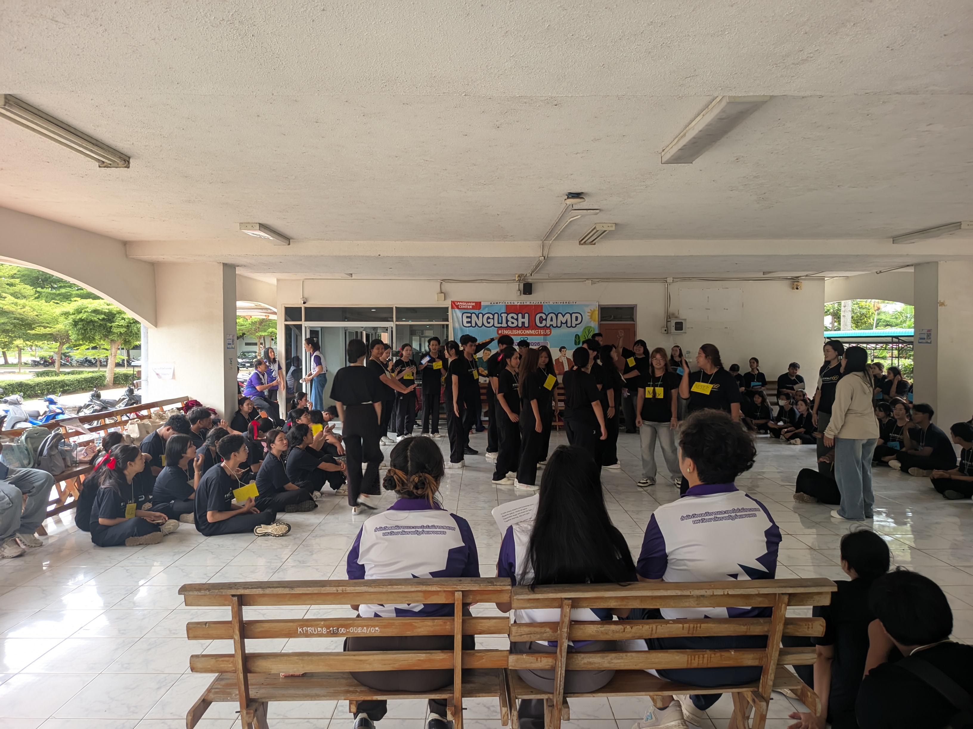 61. ค่ายพัฒนาทักษะภาษาอังกฤษสำหรับนักศึกษา (ครั้งที่ 1) ภายใต้โครงการพัฒนาสมรรถนะดิจิทัลและภาษาต่างประเทศ