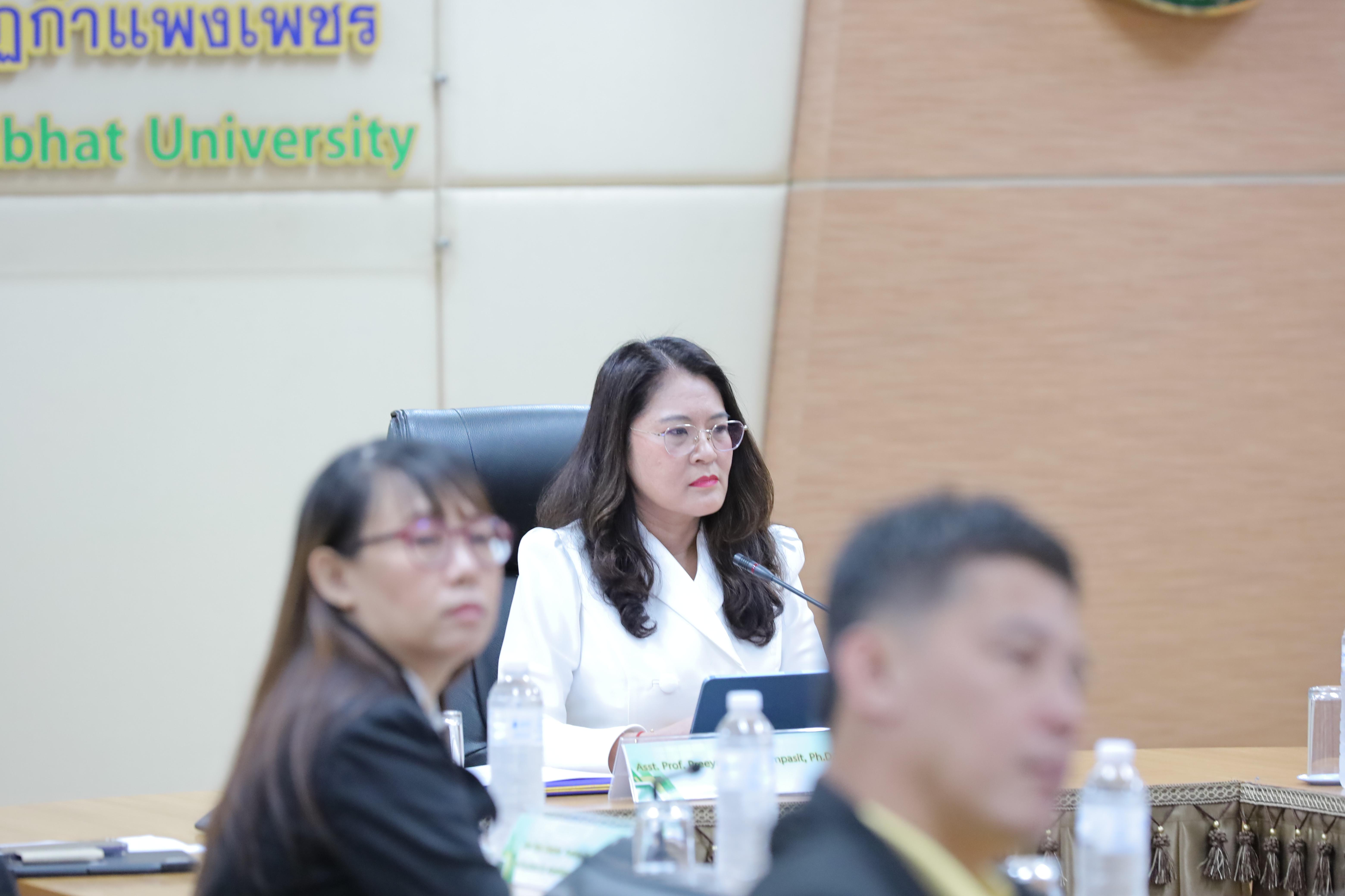 โครงการแลกเปลี่ยนทางวิชาการ ภาษาและวัฒนธรรม ระหว่างมหาวิทยาลัยราชภัฏกำแพงเพชร และมหาวิทยาลัยเค่อนเทอ