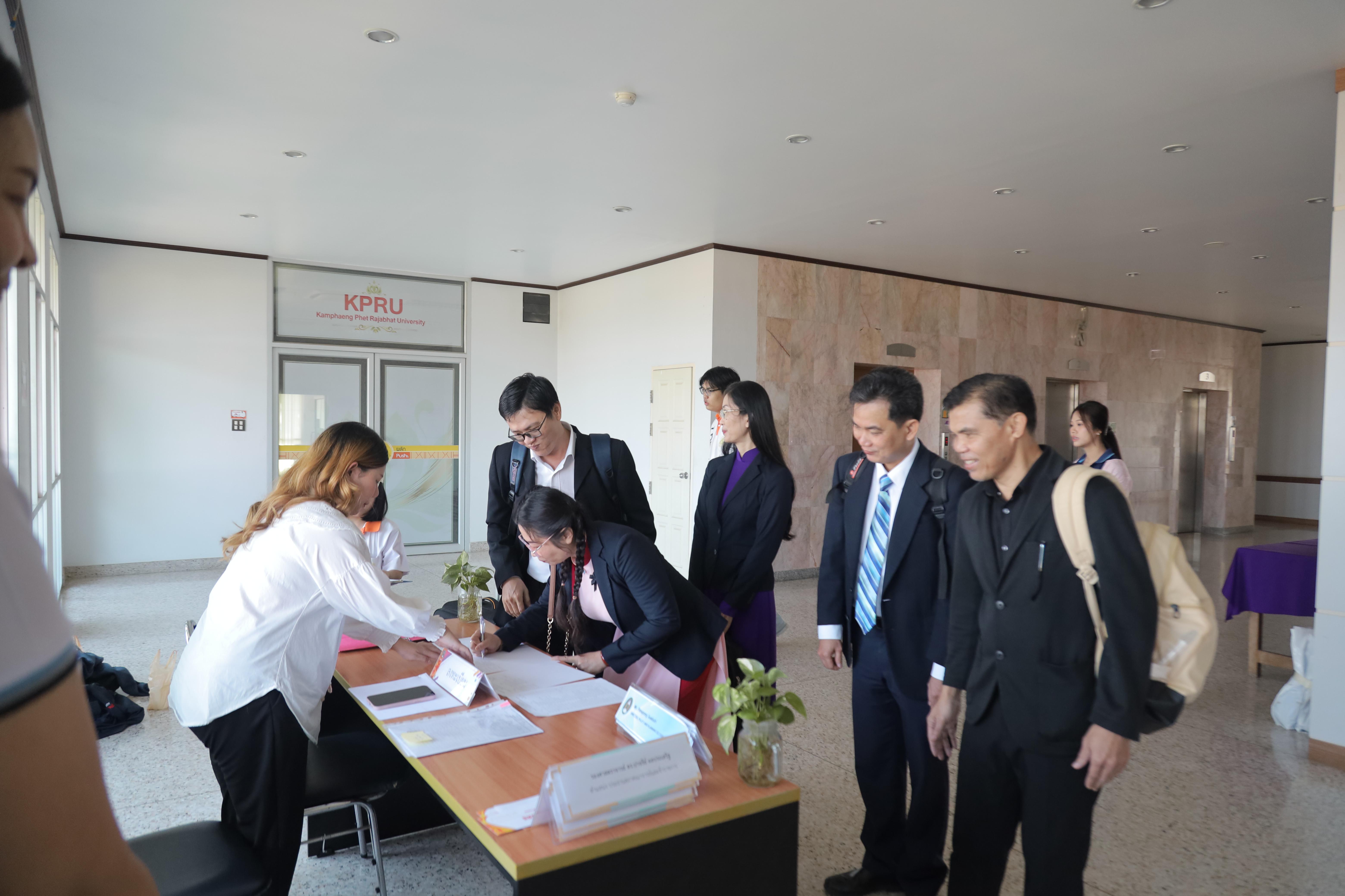 11. โครงการแลกเปลี่ยนทางวิชาการ ภาษาและวัฒนธรรม ระหว่างมหาวิทยาลัยราชภัฏกำแพงเพชร และมหาวิทยาลัยเค่อนเทอ