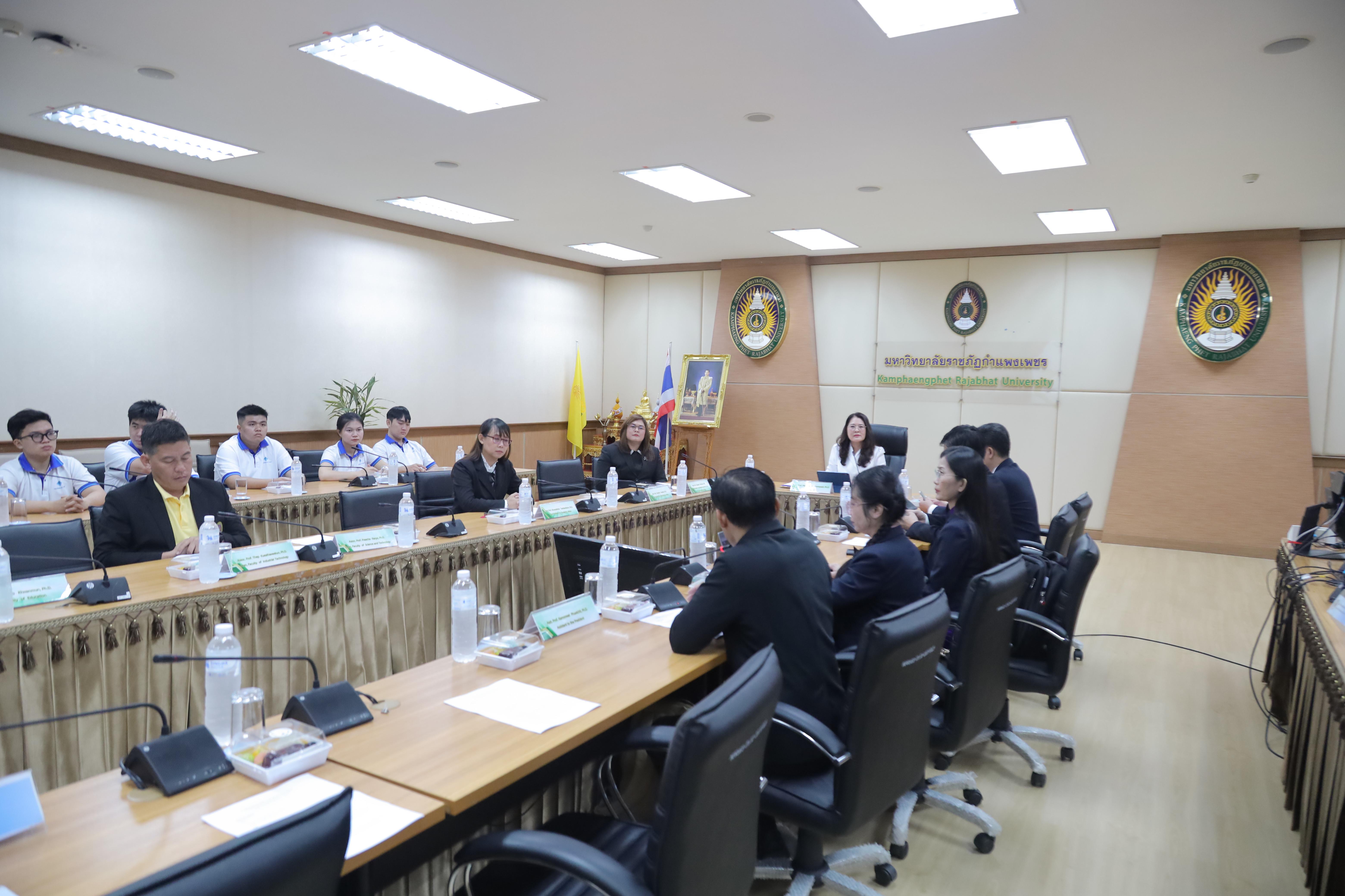 14. โครงการแลกเปลี่ยนทางวิชาการ ภาษาและวัฒนธรรม ระหว่างมหาวิทยาลัยราชภัฏกำแพงเพชร และมหาวิทยาลัยเค่อนเทอ