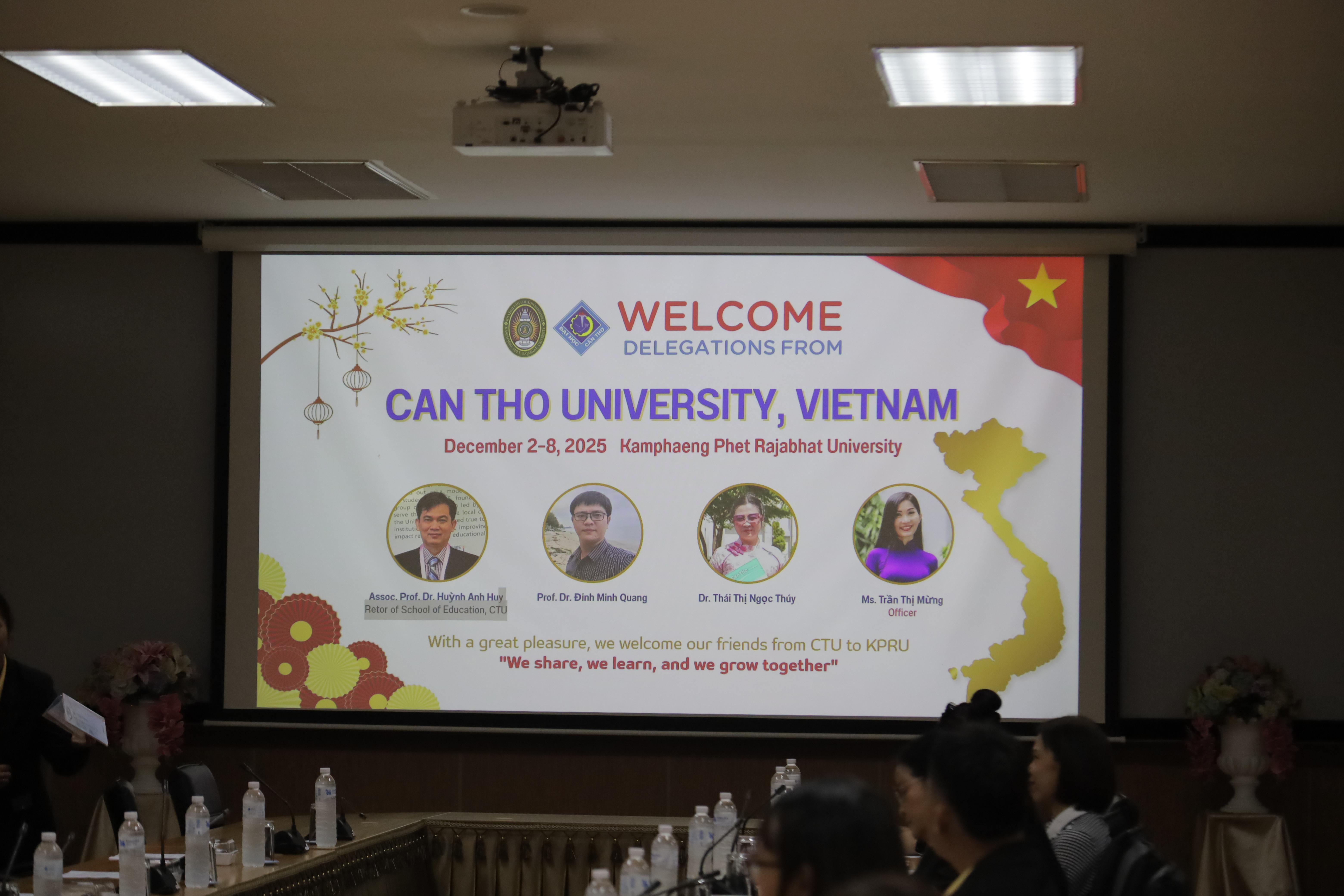 17. โครงการแลกเปลี่ยนทางวิชาการ ภาษาและวัฒนธรรม ระหว่างมหาวิทยาลัยราชภัฏกำแพงเพชร และมหาวิทยาลัยเค่อนเทอ