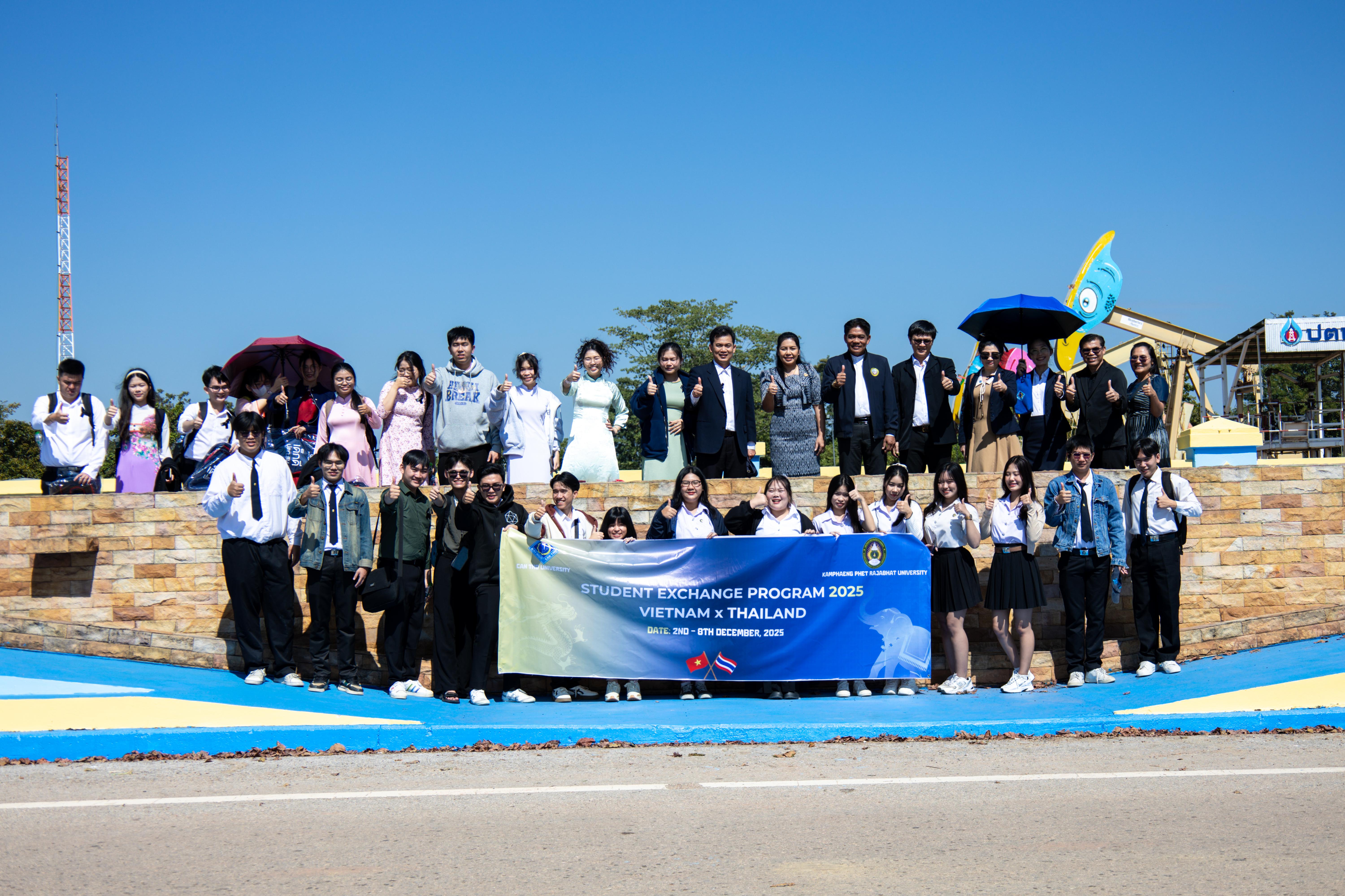 60. โครงการแลกเปลี่ยนทางวิชาการ ภาษาและวัฒนธรรม ระหว่างมหาวิทยาลัยราชภัฏกำแพงเพชร และมหาวิทยาลัยเค่อนเทอ