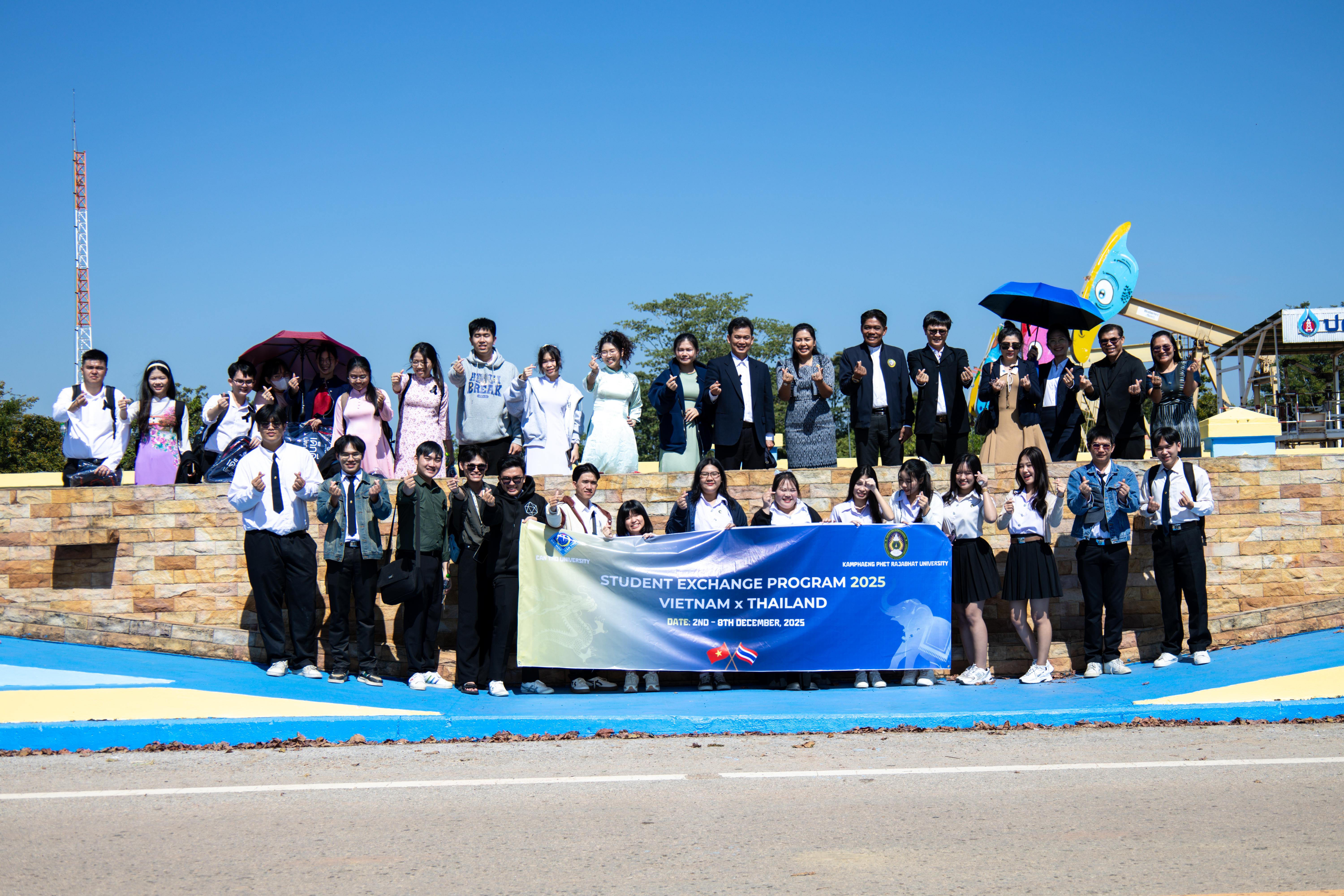 61. โครงการแลกเปลี่ยนทางวิชาการ ภาษาและวัฒนธรรม ระหว่างมหาวิทยาลัยราชภัฏกำแพงเพชร และมหาวิทยาลัยเค่อนเทอ