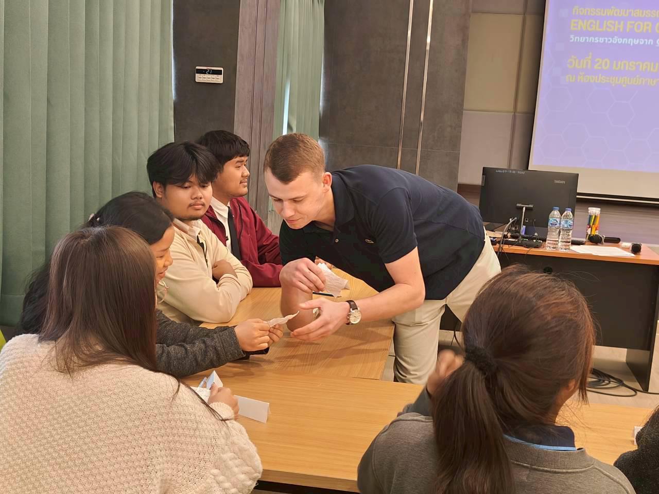 18. มหาวิทยาลัยราชภัฏกำแพงเพชร ยินดีต้อนรับคณะผู้แทนจาก GOTOCO และร่วมทำกิจกรรมEnglish for Communication