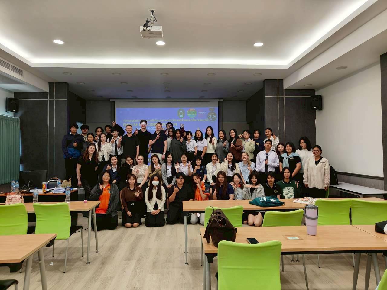 74. มหาวิทยาลัยราชภัฏกำแพงเพชร ยินดีต้อนรับคณะผู้แทนจาก GOTOCO และร่วมทำกิจกรรมEnglish for Communication