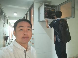 5. แก้ไขเหตุขัดข้องระบบเครือข่ายอินเทอร์เน็ตหอพักหญิง