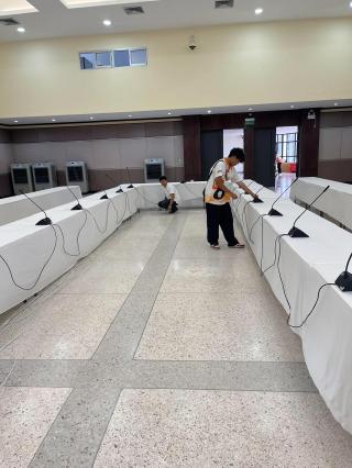 6. ติดตั้งระบบแลนและเซทระบบเครือข่ายกองพัฒนานักศึกษา